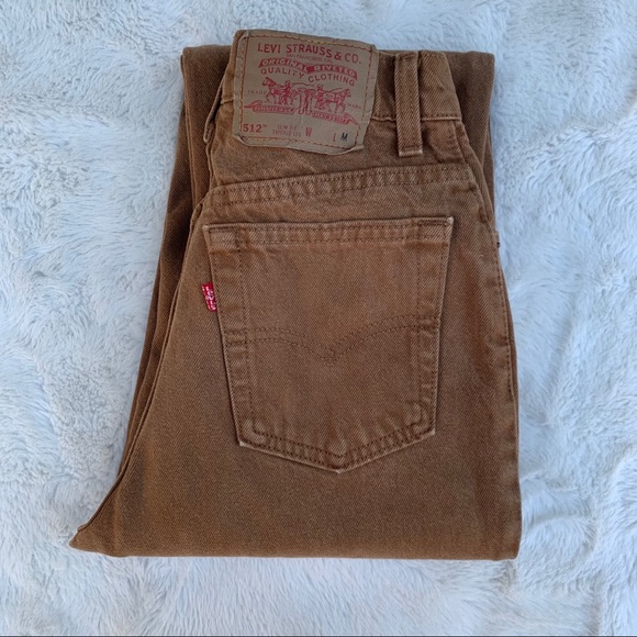 Vintage high waist brown Levi’s 512s - Picture 2 of 8